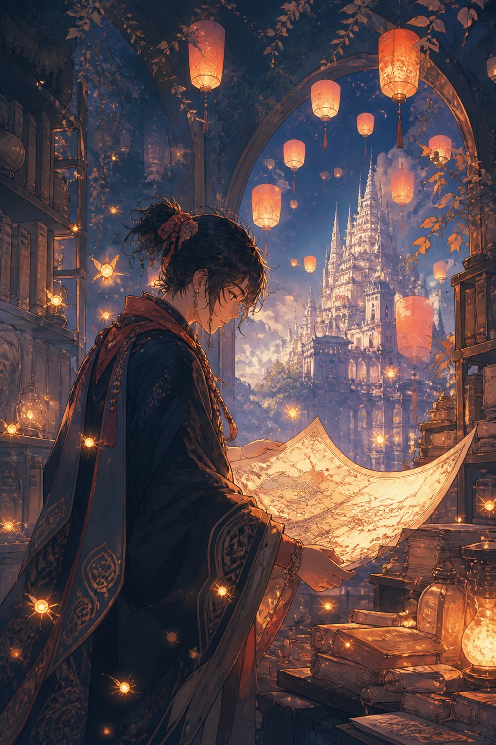 Illustration originale : Tous les grands univers